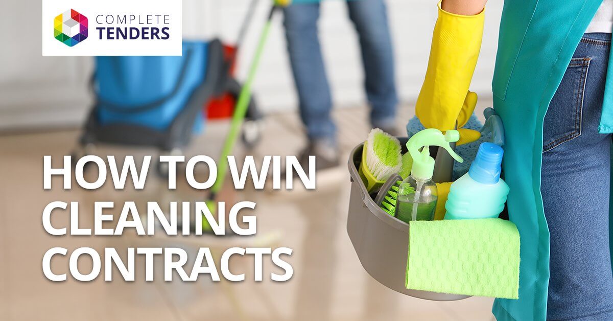 Top tender tips to ensure your business wins its next cleaning contract